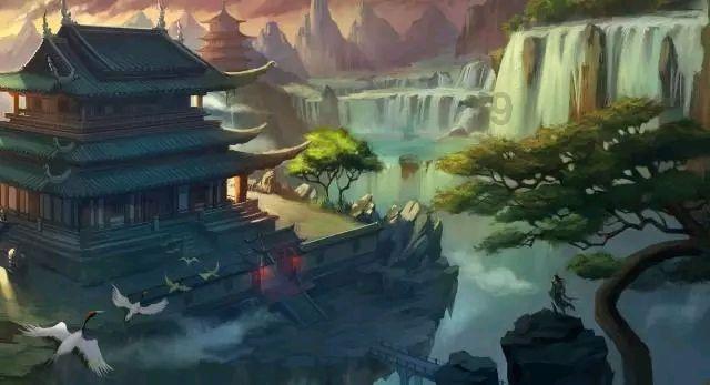 沉醉于大自然的绚丽景色